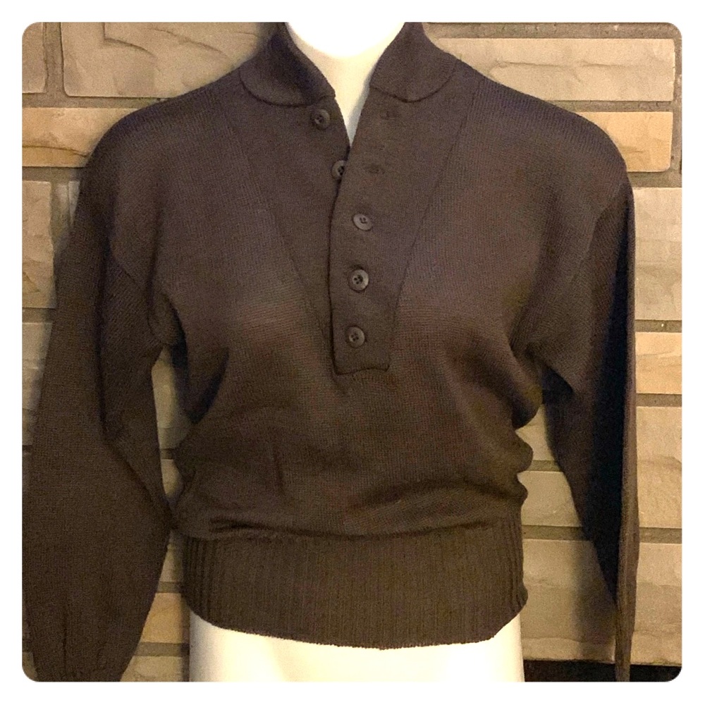 Military issued wool sweater